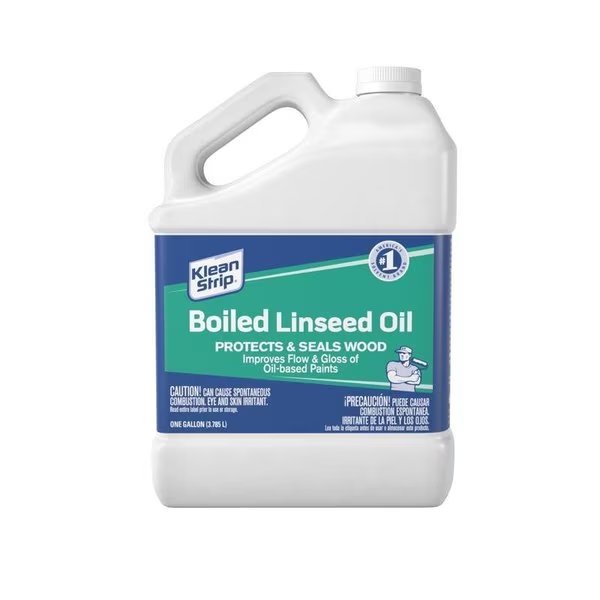 Klean Strip Transparent Clear Oil-Based Linseed Oil Modified Alkyd Boiled Linseed Oil 1 gal, Goof Off, Mfr#: GKLO145