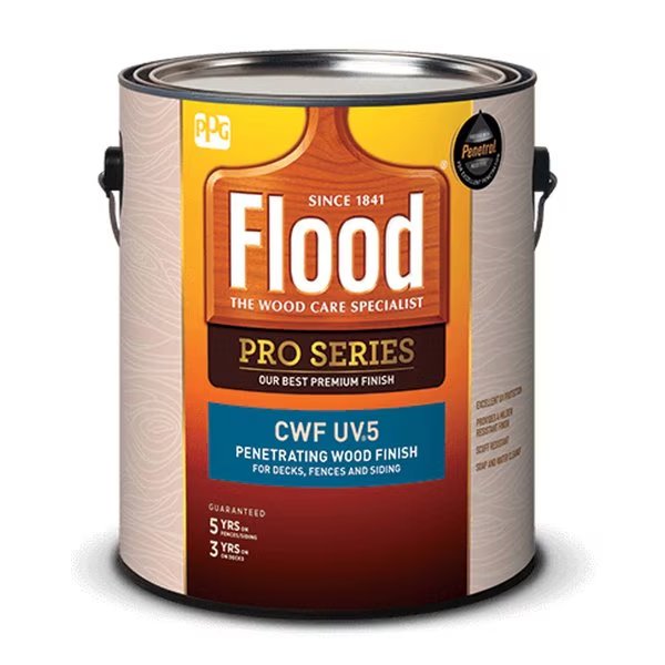 CWF-UV 5 Matte Natural Water-Based Wood Finish 1 gal, Flood, Mfr#: FLD565-1