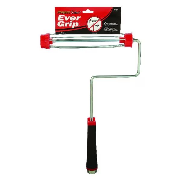 Paint Roller Frame, 5 Wire Cage, Plastic Handle, 9" Rollers, Linzer, Mfr#: RF215-9