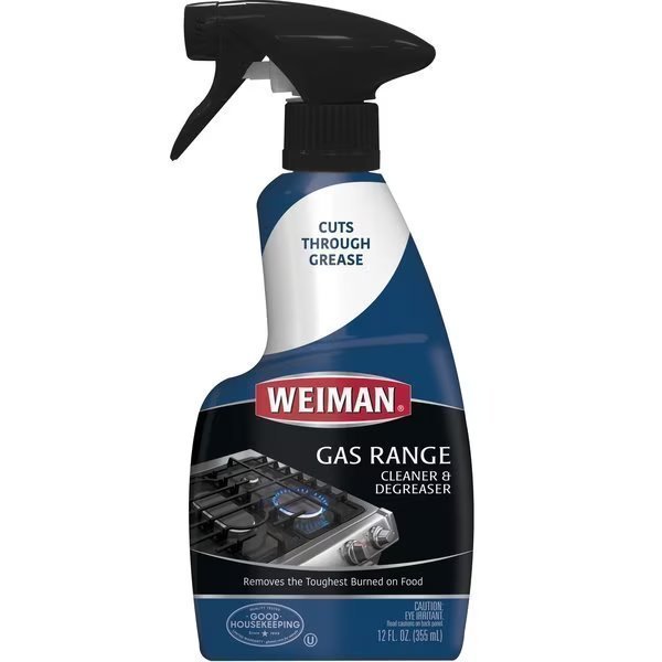 Citrus Scent Gas Range Cleaner 12 oz  Spray, Weiman, Mfr#: 79