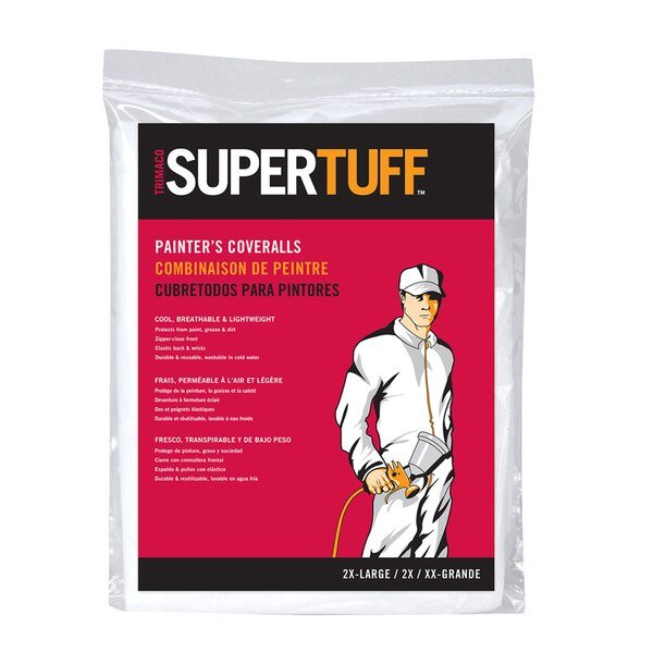 Poly Covrall 2Xl Suprtuf, Trimaco, Mfr#: 09907