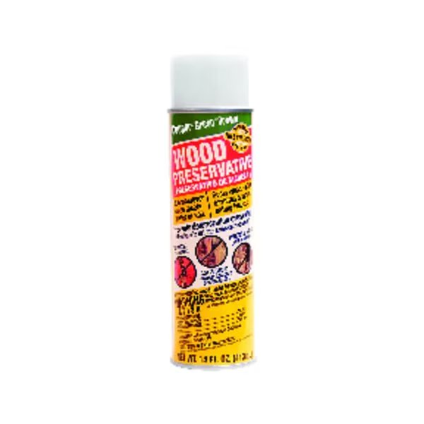 Flat Brown Oil-Based Wood Preservative Spray 14 oz, Copper Green, Mfr#: CB SPRAY
