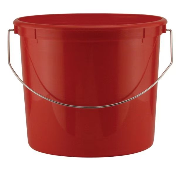 Red 5 qt Bucket, Leaktite, Mfr#: 005Q55RD024