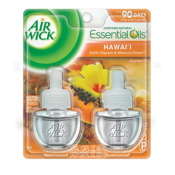 AIRWICK OIL HAWAII 2PK, Air Wick, Mfr#: 6233885175