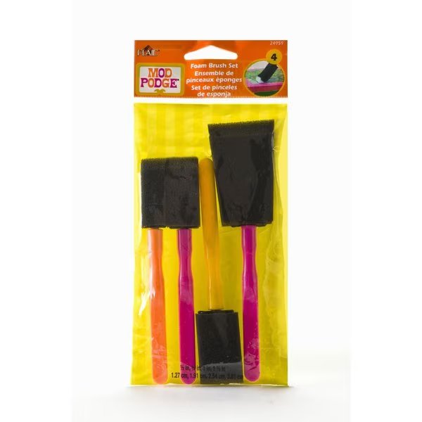 Mod Podge Assorted Decoupage Brush Set, Plaid, Mfr#: 24959