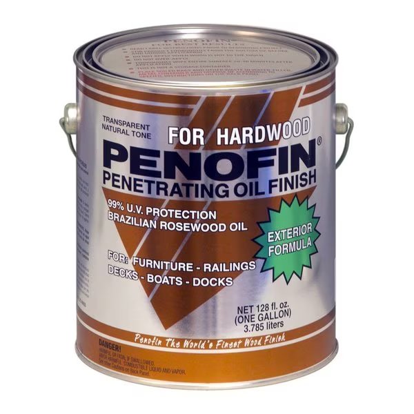 Transparent Ipe Oil-Based Penetrating Hardwood Stain 1 gal, Penofin, Mfr#: F5XHIGA