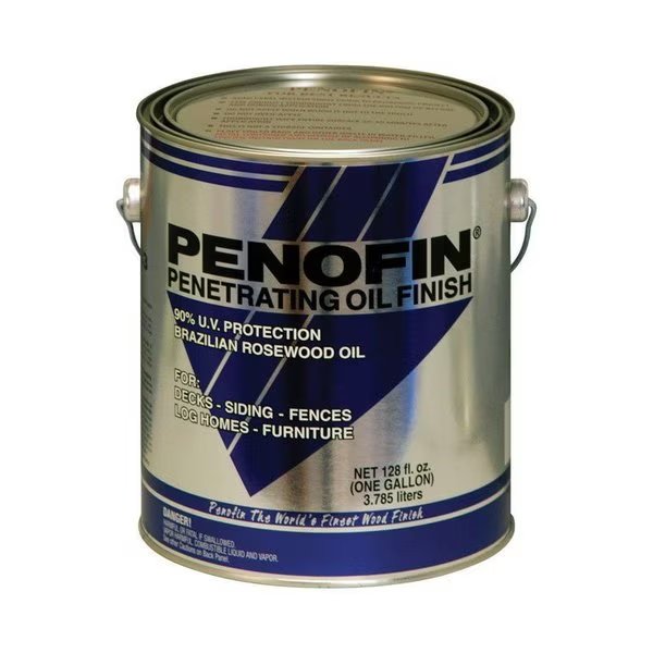Semi-Transparent Clear Oil-Based Penetrating Wood Stain 1 gal, Penofin, Mfr#: F3ECLGA