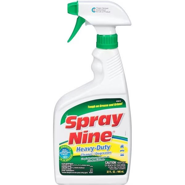 Spray Nine No Scent Cleaner and Degreaser 32 oz Spray, Devcon, Mfr#: 26810