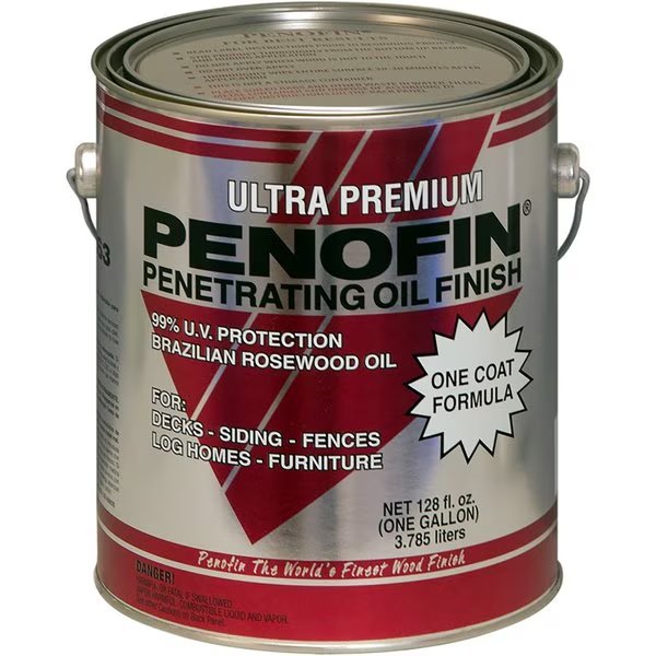 Transparent Mission Brown Oil-Based Wood+ Stain 1 gal, Penofin, Mfr#: F1MMBGA