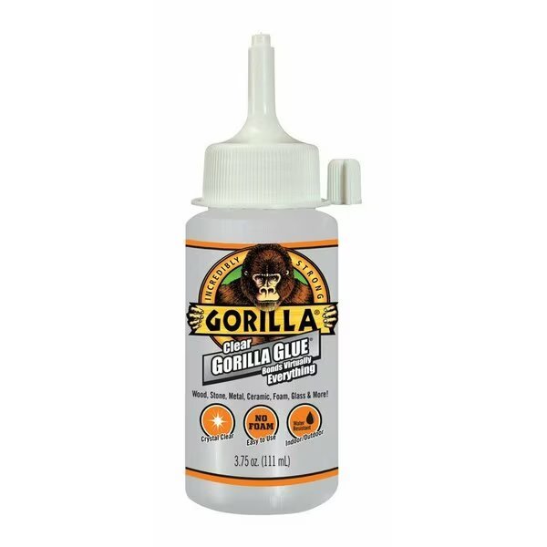 High Strength Clear Glue 3.75 oz, 8PK, Gorilla Glue, Mfr#: 4537502