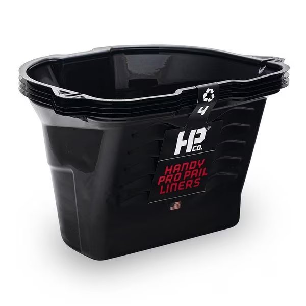 Pro Pail Liners Black 1/2 gal Paint Pail Liner, Handy, Mfr#: 3220-CC