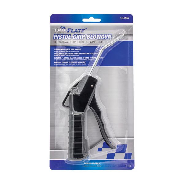 BLOWGUN PISTL GRIP 1/4""F, Plews, Mfr#: 18-325