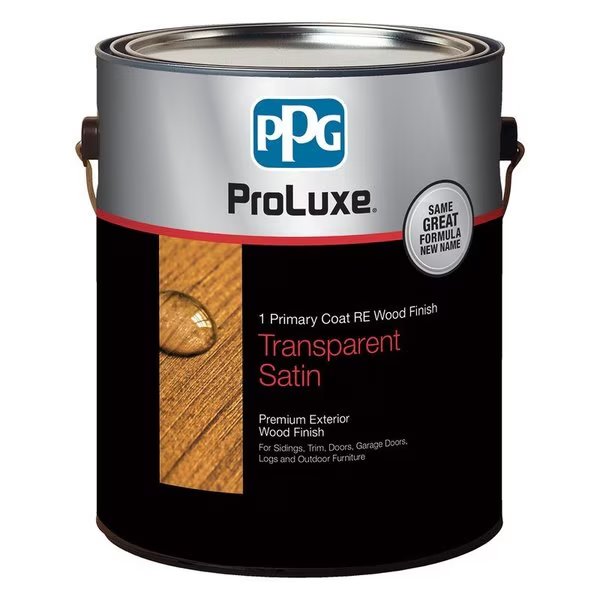 ProLuxe Cetol 1 RE Transparent Satin Natural Oak Acrylic Latex Wood Finish 1 gal, Sikkens, Mfr#: SIK41005.01