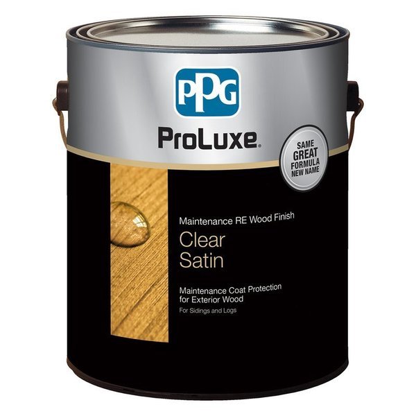 ProLuxe Cetol Maintenance RE Transparent Satin Clear Oil-Based Wood Protection 1 gal, Sikkens, Mfr#: SIK61003.01