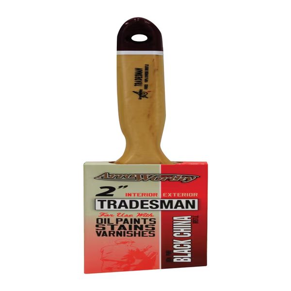 OIL STAIN BRUSH ANG  2"", Arroworthy, Mfr#: 5022 2