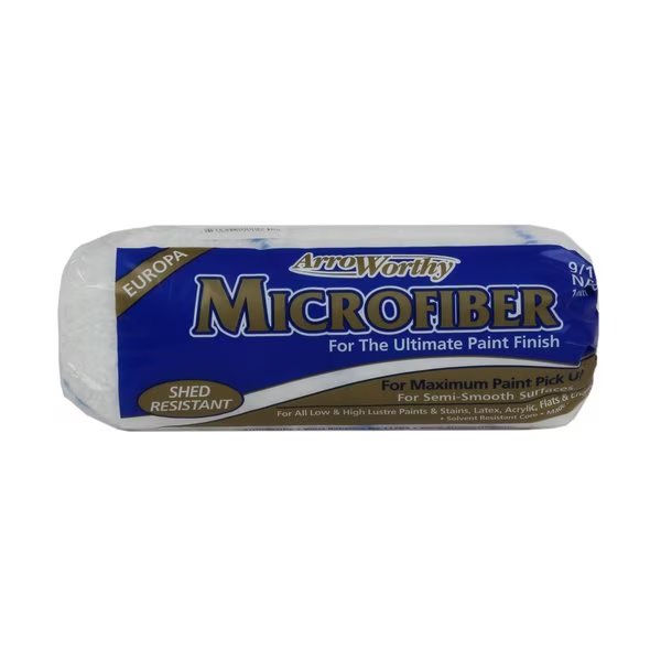 7 in Paint Roller Cover, 9/16" Nap, European Woven Fabric, Arroworthy, Mfr#: 7MFR4