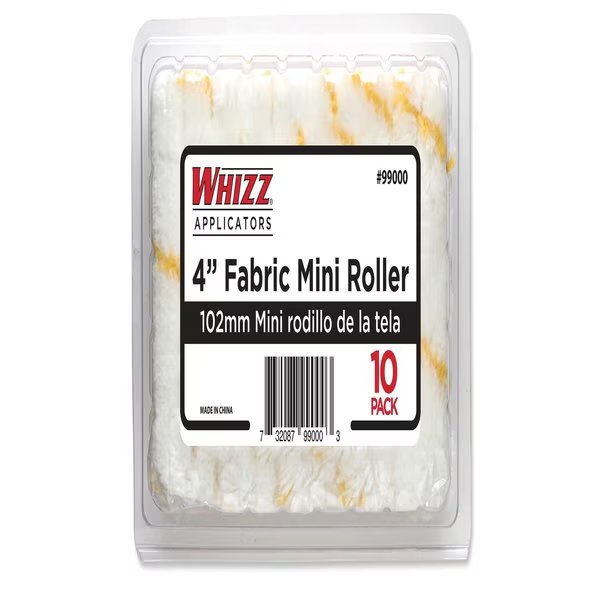 ROLLER CVR 1/2X4"" 10PK, Whizz, Mfr#: 99000