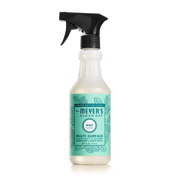 Mrs. Meyer's Clean Day Mint Scent Organic Multi-Surface Cleaner Liquid 16 oz, Mrs. Meyers Clean Day, Mfr#: 70350