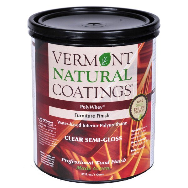 Wood Finish Clr Sg 1Qt, Vermont Natural Coatings, Mfr#: 900108