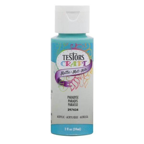 Interior Paint, Matte, 2 oz, Testors Craft, Mfr#: 297434