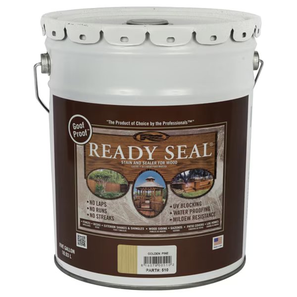 Wood Stn/Slr Gldpine 5G, Ready Seal, Mfr#: 510