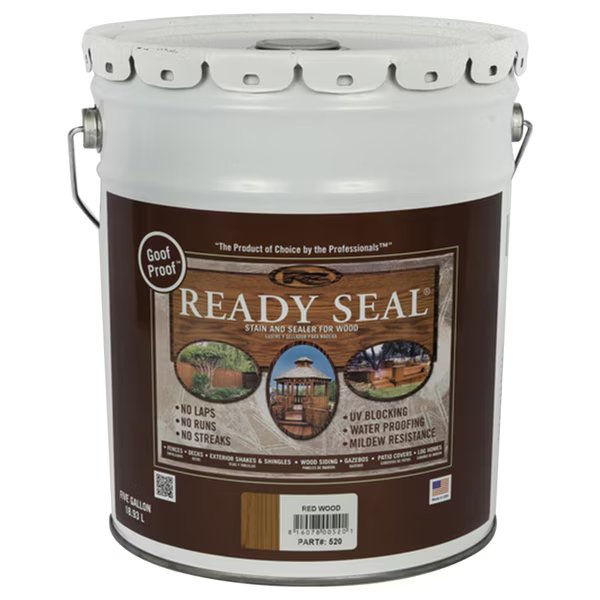 Wood Stn/Slr Rdwood 5G, Ready Seal, Mfr#: 520
