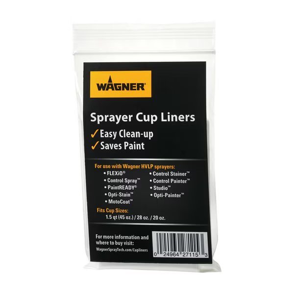 SPRAYER CUP LINERS 5PK, Wagner, Mfr#: 529071