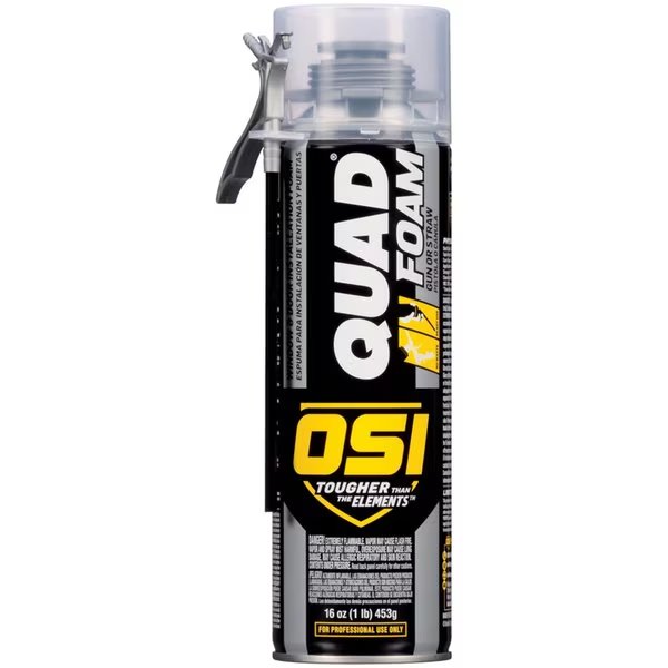 Quad Taupe Foam Foam Sealant 16 oz, Osi, Mfr#: 2629456