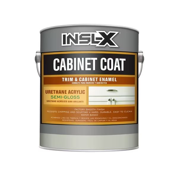 Trim & Cabinet Paint, Semi-Gloss, 1 gal, Insl-X By Benjamin Moore, Mfr#: CC664B099-01