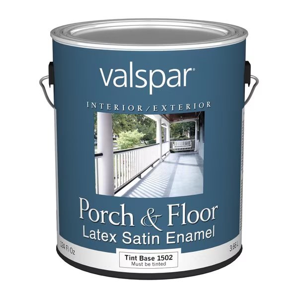 Porch and Floor Paint, Satin, 1 gal, Valspar, Mfr#: 027.0001502.007