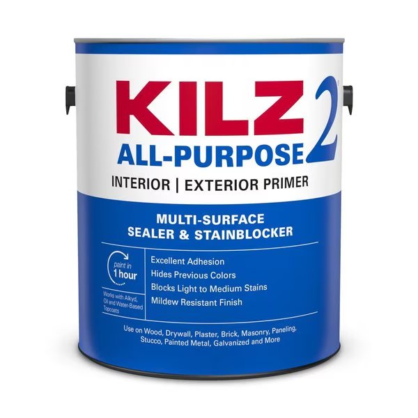 White Water-Based Primer and Sealer 1 gal, Kilz Premium, Mfr#: 20041