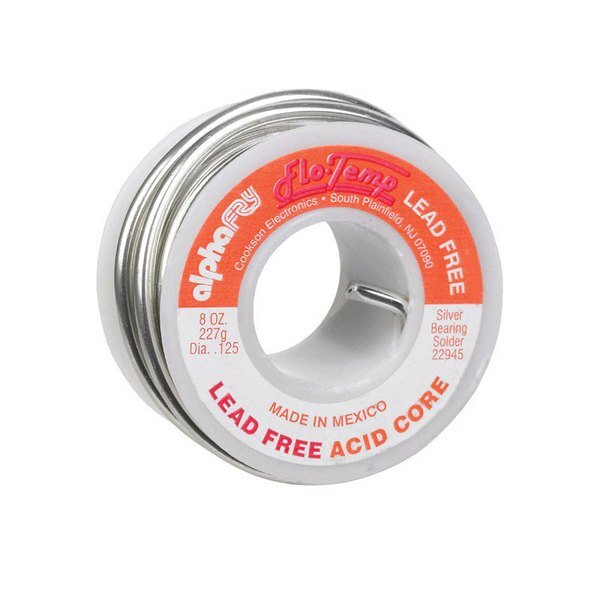 Solder Flo-Temp Lf 8 Oz, Alpha Fry, Mfr#: 22945
