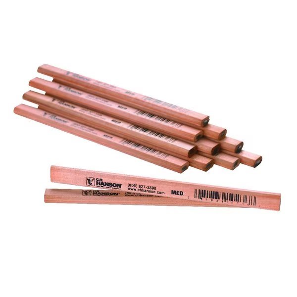 C.H. Hanson 7 in. L Carpenter Pencil Beige 1 pc, C.H. Hanson, Mfr#: 10236