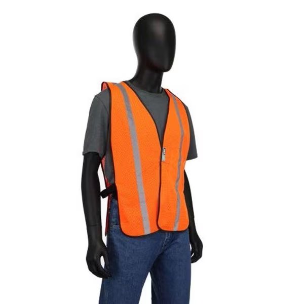 Reflective General Purpose Safety Vest HiViz Orange One Size Fits Most, Safety Works, Mfr#: SW46103-O