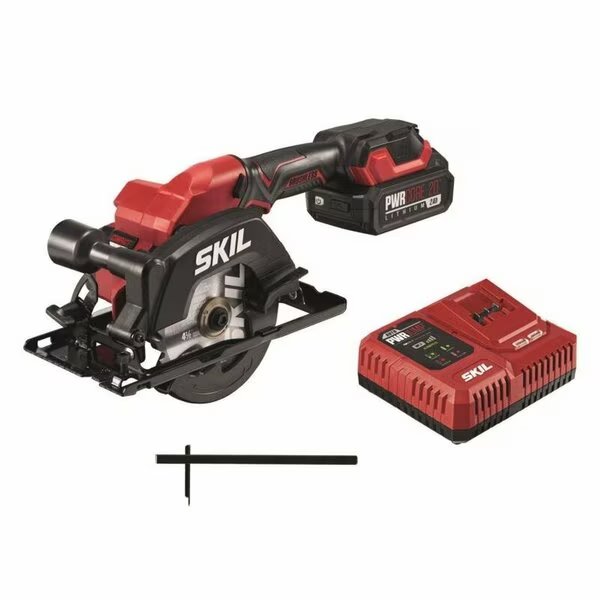 CIRC SAW KIT 20V 4-1/2in. D, Skil, Mfr#: CR5435B-10
