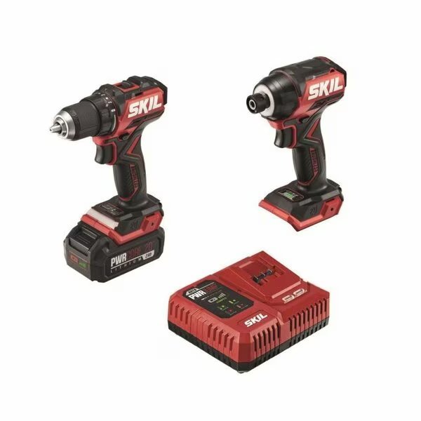 DRL&IMPACT DRIV KIT 20V, Skil, Mfr#: CB8437B-10
