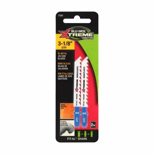 JIG SAW BLD 6TPI 3-1/8in., Blu-Mol Xtreme, Mfr#: E0217101