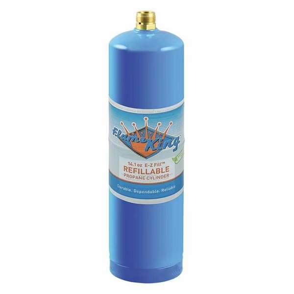 PROPNE CYLNDR STL 14.1OZ, Flame King, Mfr#: FLMKNG141LP