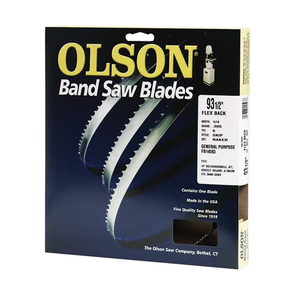 BLADE BAND 93.5X1/4"" 6T, Olson Saw, Mfr#: 14593