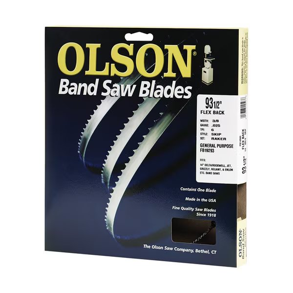 BLADE BAND 93.5X3/8"" 4T, Olson Saw, Mfr#: 19293