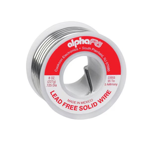 Solder No Lead 95/5 8Oz, Alpha Fry, Mfr#: 23955