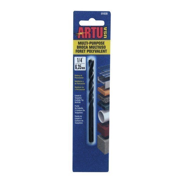BIT DRILL MULTIPURPS1/4"", Artu, Mfr#: 01030