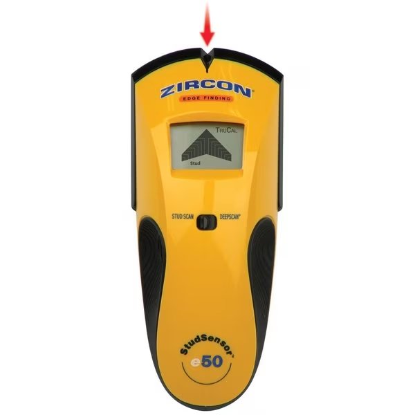 WireWarning e50 6.66 in. L X 2.80 in. W Stud Sensor 1-1/2 in. 1 pc, Zircon, Mfr#: 64919