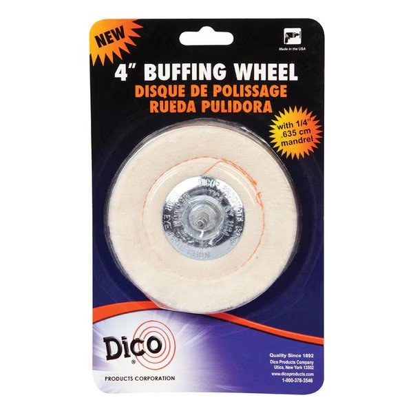 WHEEL BUFF 4""CUSHION MTD, Dico, Mfr#: 527-41-4M