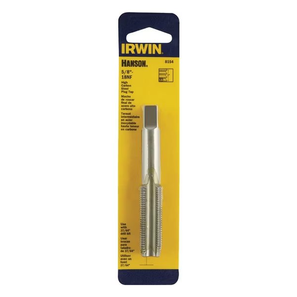 TAP PLUG 5/8""-18NF C, Irwin, Mfr#: 8154