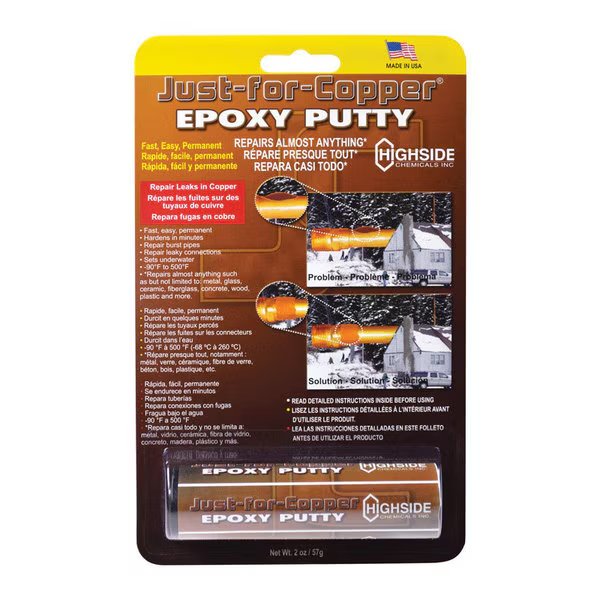 Just For Copper Putty, Just For Copper, Mfr#: 31057