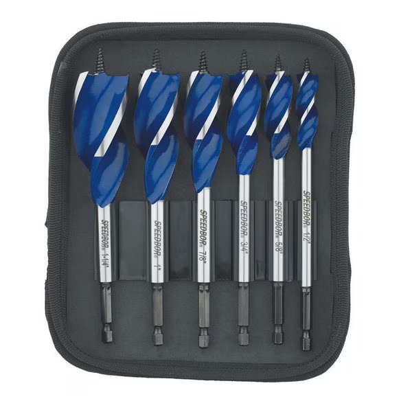 Bit Speedbor Max 6Pc Set, Irwin, Mfr#: IWAX236PC