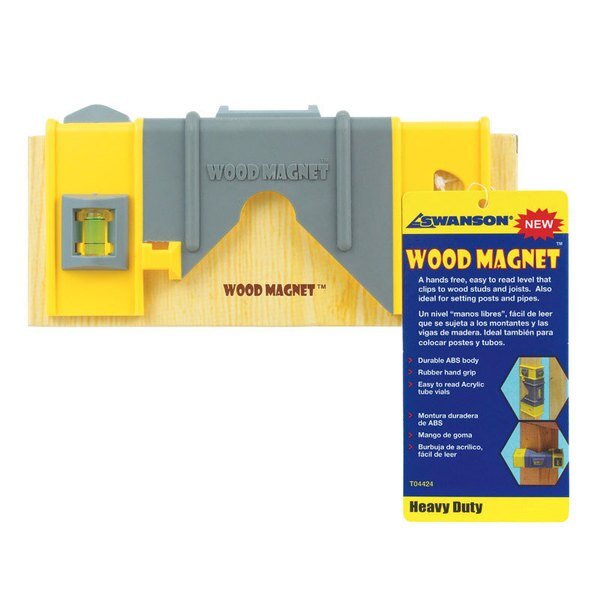 Wood Magnet Level Swan, Swanson, Mfr#: T04424
