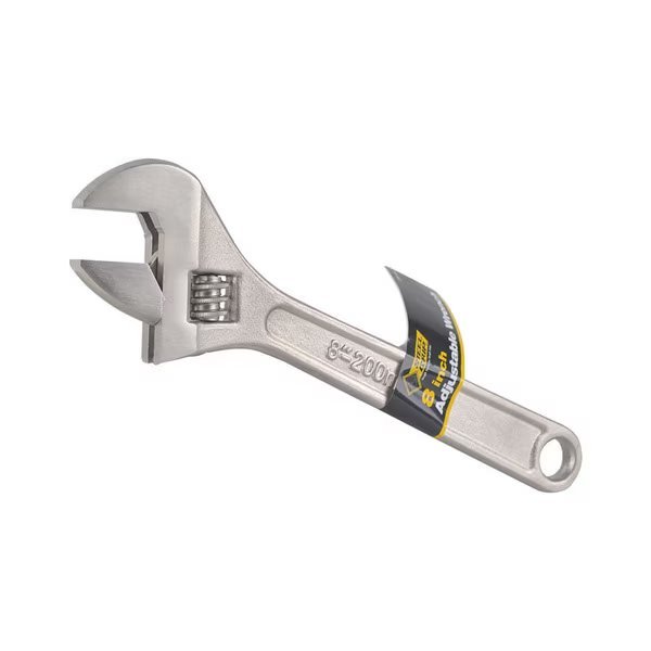 ADJUSTABLE WRENCH 8"", Steel Grip, Mfr#: 2251445