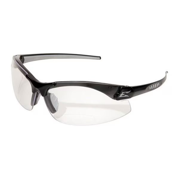 Eyewear Zorge G2 Safety Glasses Clear Lens Black Frame 1 pc, Edge Eyewear, Mfr#: DZ111-2.0-G2